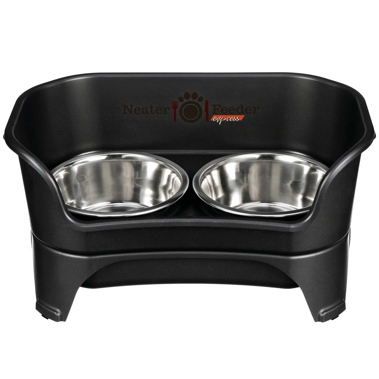 Neater Feeder Express for Cats - MESS PROOF PET BOWLS with Raised Walls & Elevated Design for Improved Digestion - Easy to Clean & Top-Rack Dishwasher Safe - Made in the USA