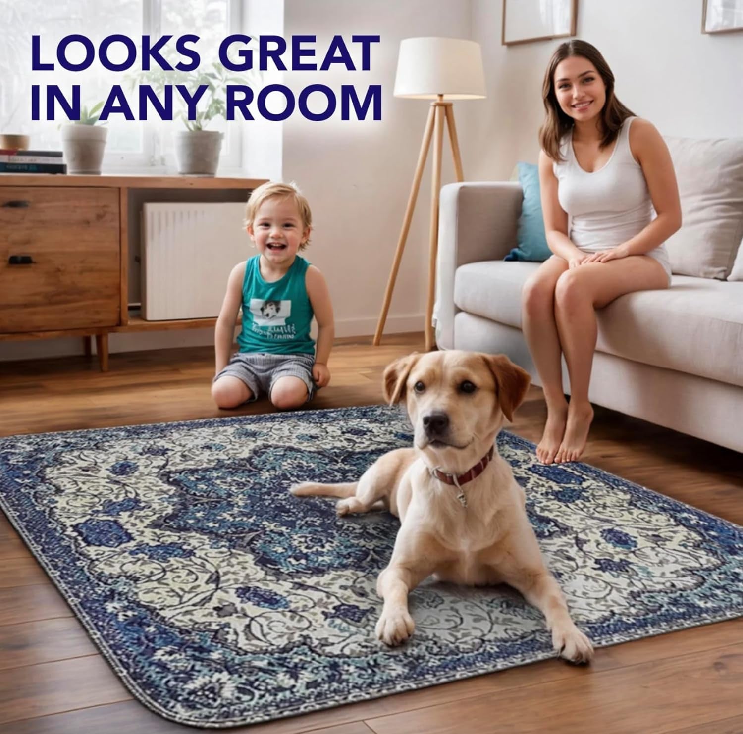 Washable Pee Pads for Dogs and Cats - Super Absorbent Reusable Puppy Training Pads - 100% Waterproof, Leak-Proof & Non-Slip Whelping Pads for Pet Housebreaking