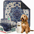 Washable Pee Pads for Dogs and Cats - Super Absorbent Reusable Puppy Training Pads - 100% Waterproof, Leak-Proof & Non-Slip Whelping Pads for Pet Housebreaking