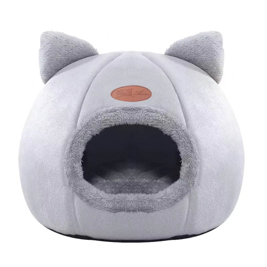 New Deep Sleep Comfort in Winter Cat Bed Iittle Mat Basket Small Dog House Products Pets Tent Cozy Cave Nest Indoor